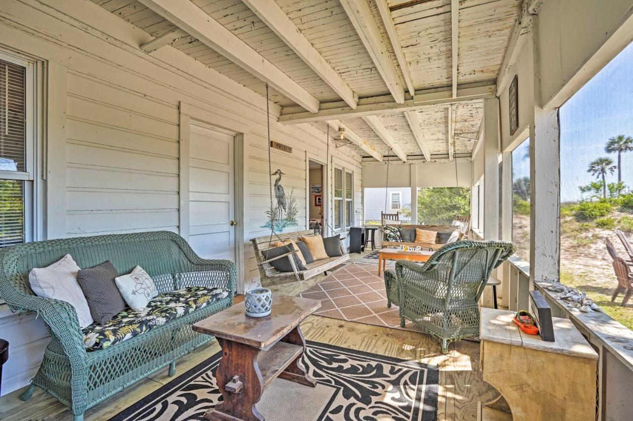 Beachfront Edisto Island Townhome With Screened Porch Екстер'єр фото