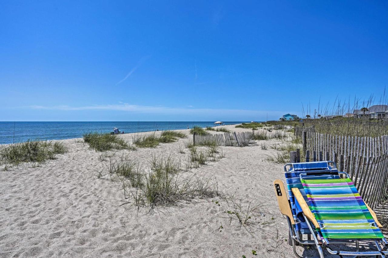 Beachfront Edisto Island Townhome With Screened Porch Екстер'єр фото