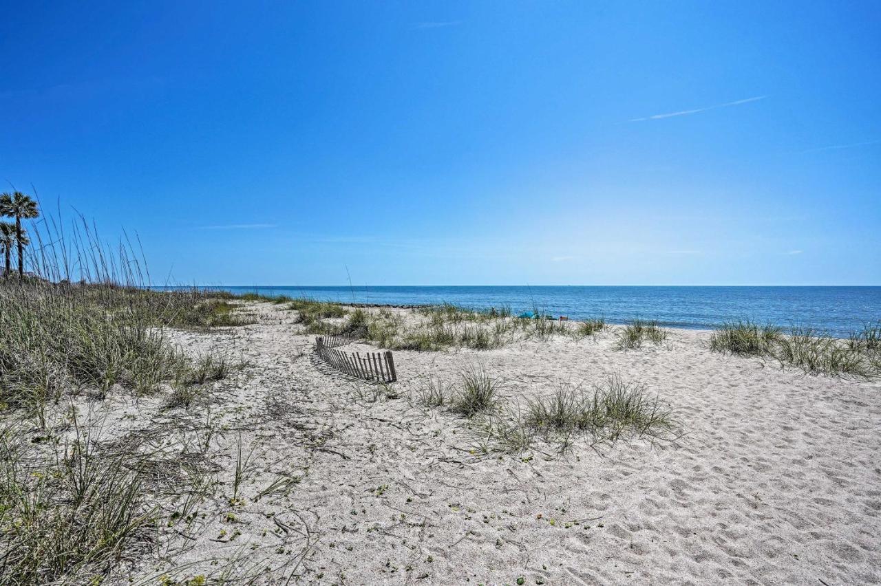 Beachfront Edisto Island Townhome With Screened Porch Екстер'єр фото