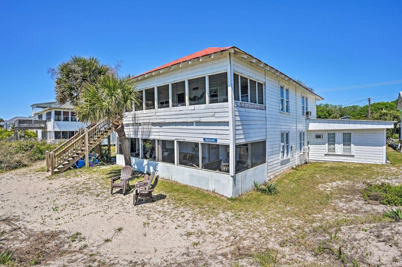 Beachfront Edisto Island Townhome With Screened Porch Екстер'єр фото